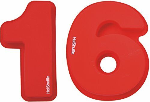 HotShuffle Grande Numero di Silicone 16 Tortiera Stampo XVI Regalo di (H9N)