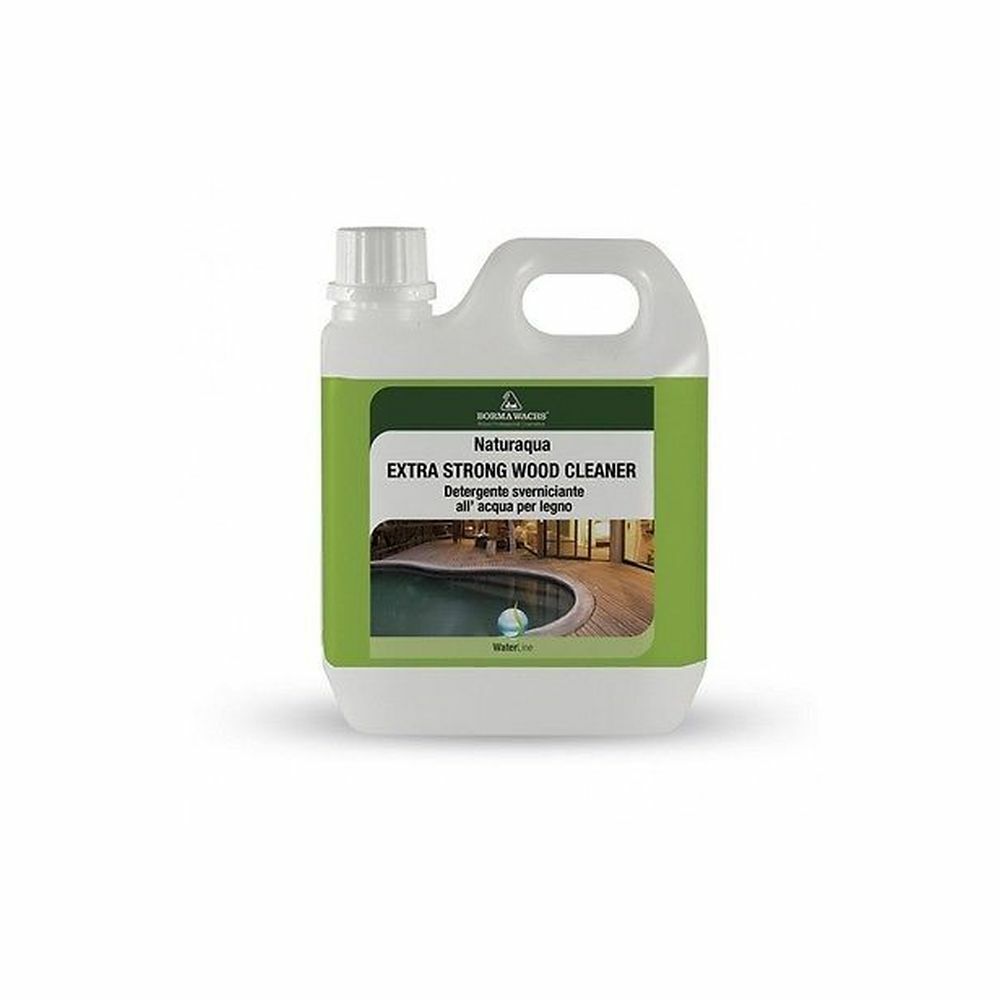 DETERGENTE PER LEGNO - PULITORE SVERNICIANTE EXTRA STRONG PER ESTERNO WOOD