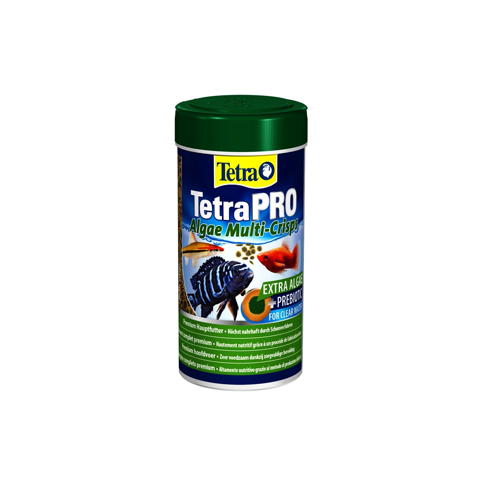 Tetra TetraPro Algae 250 ml Mangime Crisp con alghe spirulina pesci d'acquario