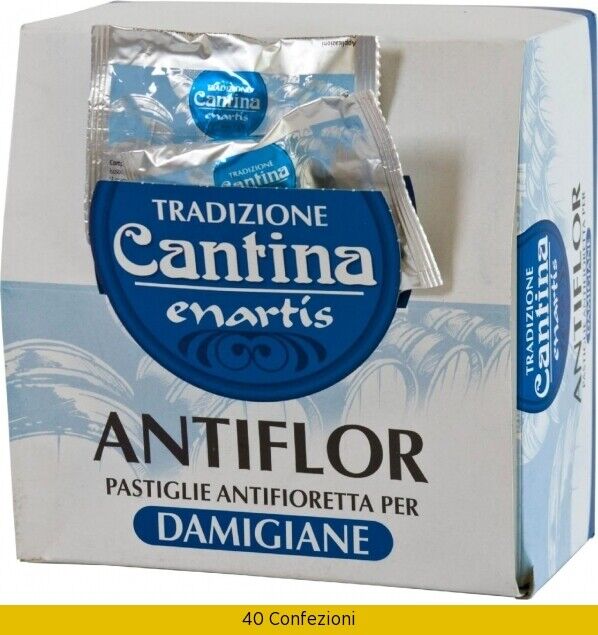 Meola Enologia Antifioretta Per Damigiana Pz 12 Confezioni 40 BLGHU1761