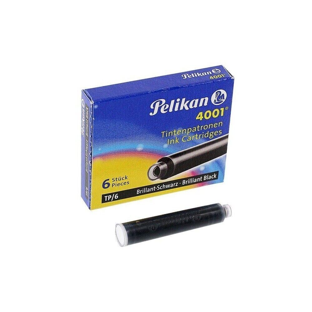 Pelikan cartucce inchiostro NERO per stilografica 4001