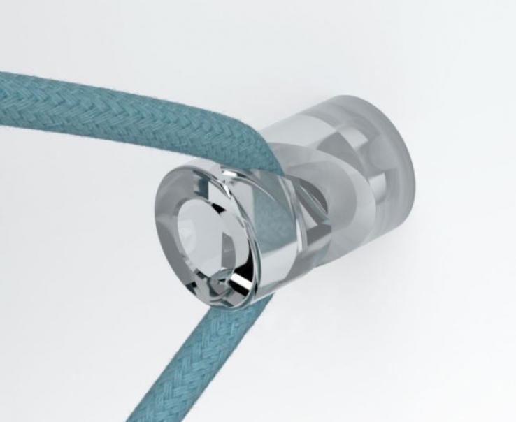 CREATIVE-CABLES ITALIA DECENTRATORE GANCIO A V A SOFFITTO O PARETE PER CAVO ELET