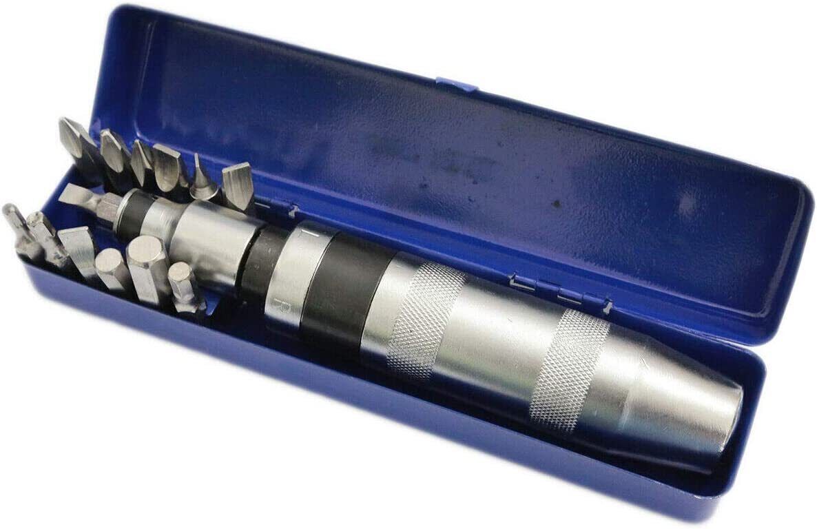 CACCIAVITE A PERCUSSIONE SVITA VITI E BULLONI AD IMPATTO CON VALIGETTA 14PZ