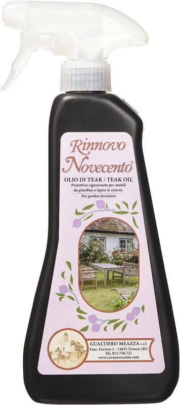 Novecento Rinnovo Olio di Teak 375ml con Nebulizzatore
