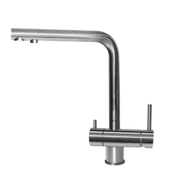 Elleci TOURMALINE MIKTOUIN Miscelatore Monocomando Filtrante Acciaio Inox