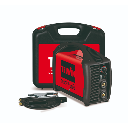 TELWIN SALDATRICE:TECNICA 211/S + ACCESSORI E VALIGETTA PLASTICA