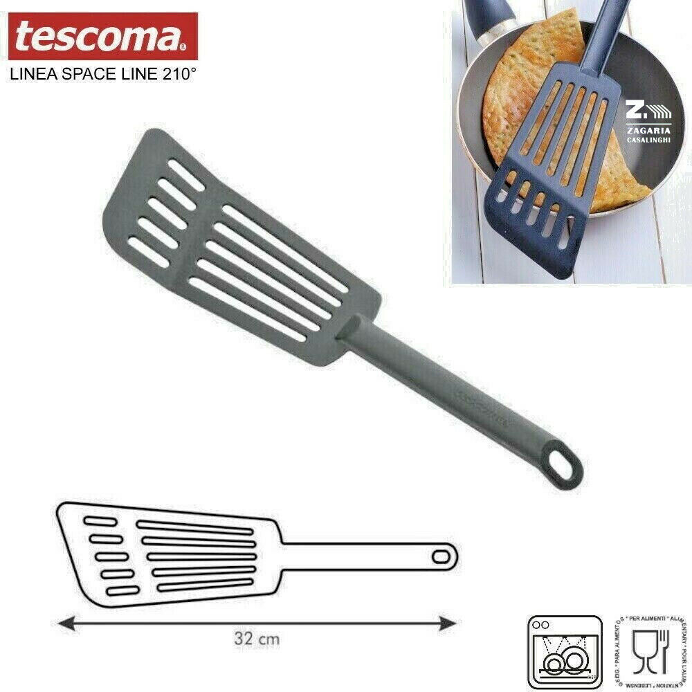 TESCOMA SPACE PALETTA OMELETTE FORATA MESTOLI CUCINA NYLON ANTIGRAFFIO 638016