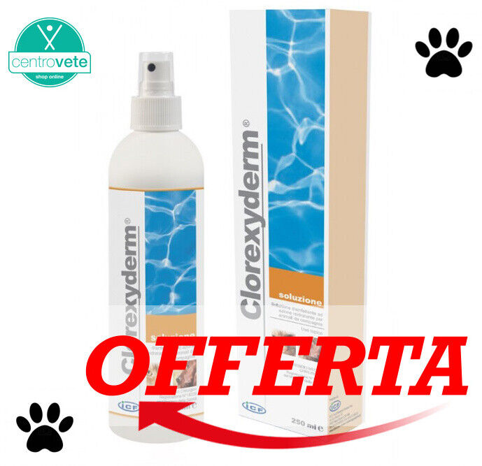Icf  CLOREXYDERM SOLUZIONE   200 ml ⇢  Disinfettante e Idratante con Clorexidina