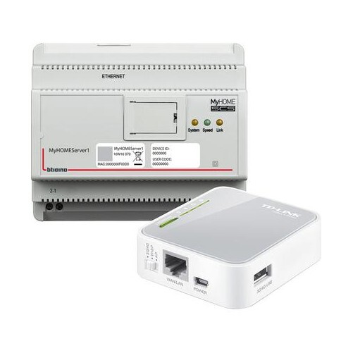 Bticino MHSERVERKIT Kit composto dal server art. MyHOMEServer1 e un Access Point