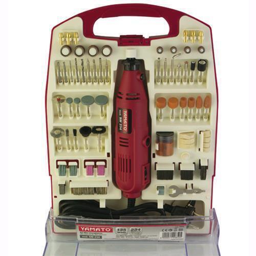 SMERIGLIATRICE MINI YAMATO mod. SM234 da 135W con 234 ACCESSORI