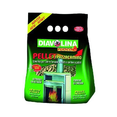 Diavolina per stufa a Pellet Spazzacamino Art. 15020 confezione da 1,5 Kg
