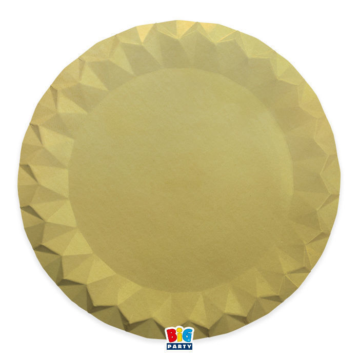 Sottopiatti Diamant 32 cm Matt Gold conf da 5 pz
