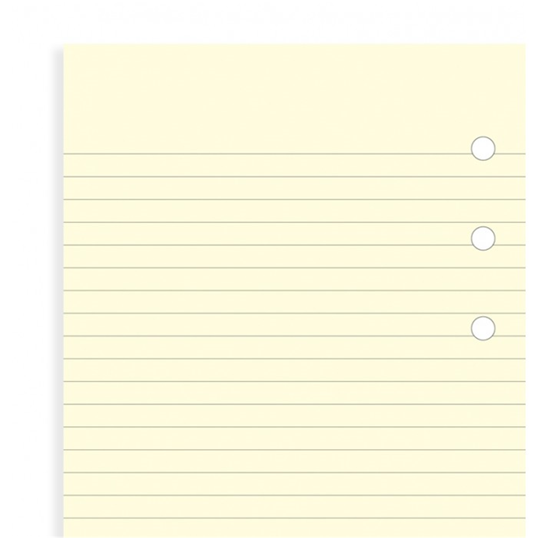 Ricambio  Pocket Righe Avorio Cotton Cream | Filofax