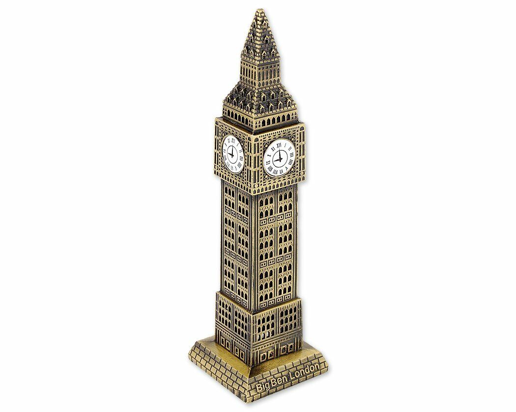 DSstyles Big Ben Tower Model Elizabeth Tower Statuetta metallica Big Ben (G0t)