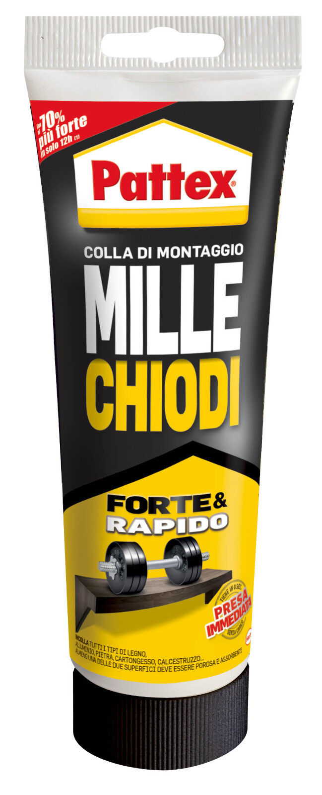 Colla extra forte di montaggio Pattex MILLECHIODI FORTE&RAPIDO 250gr