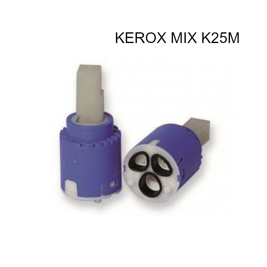 Cartuccia ricambio KEROX MIX K25M Cartuccia ceramica per miscelatori ø 25 mm
