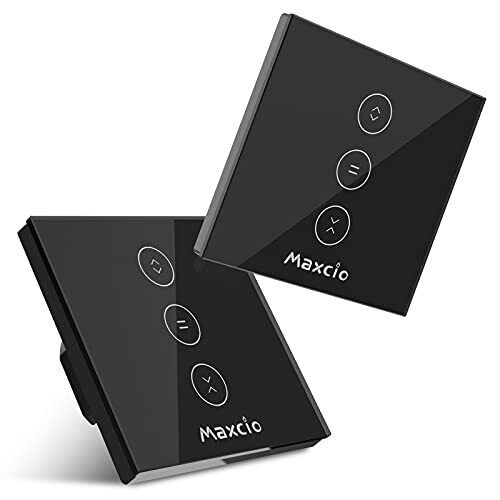 Maxcio Interruttore Tapparelle WiFi, Interruttore WiFi per Tapparelle (h8E)