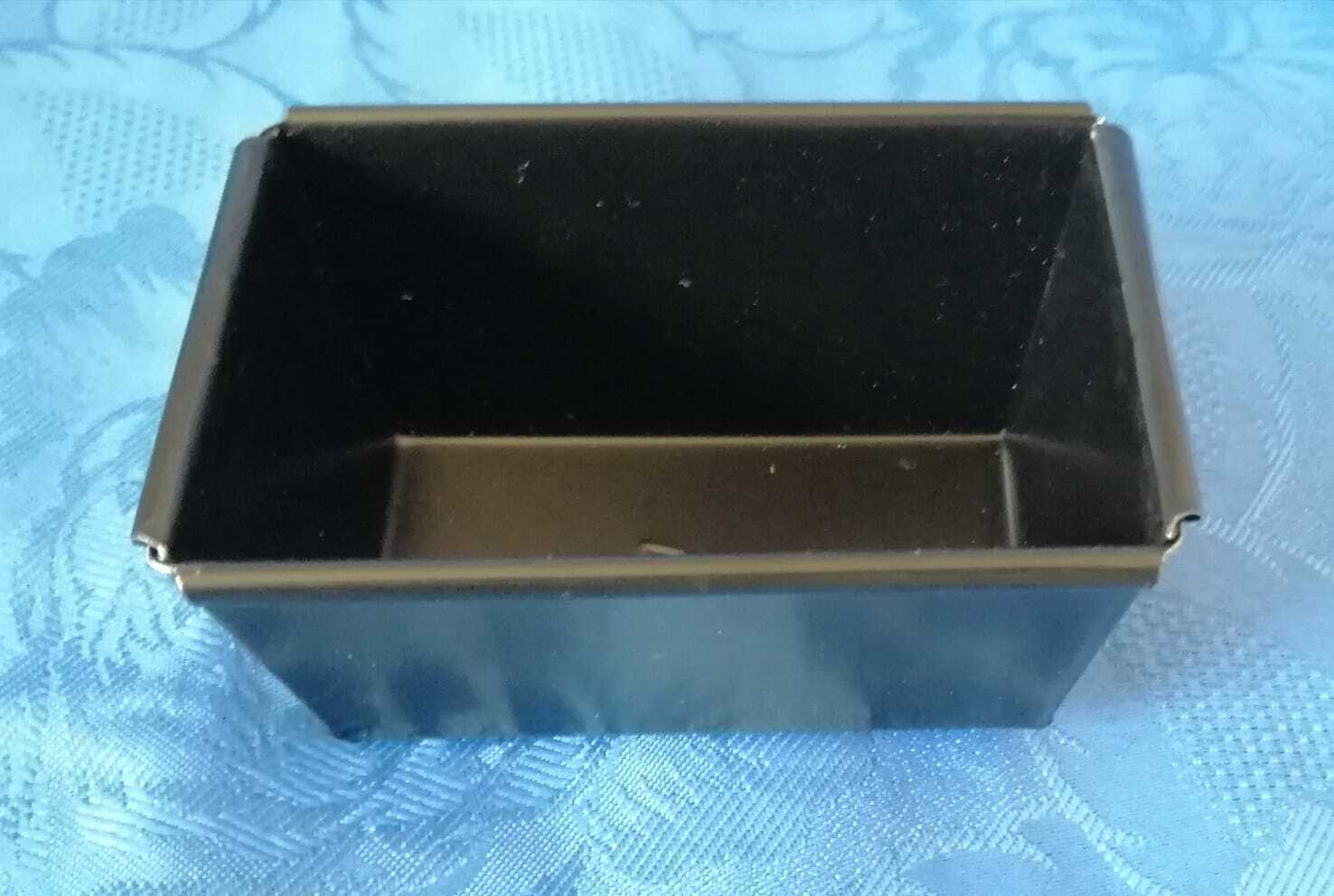 STAMPO MINI TORTA PLUMCAKE PANE PATISSE ANTIADERENTE CM.9X6 LOAF PAN NON-STICK
