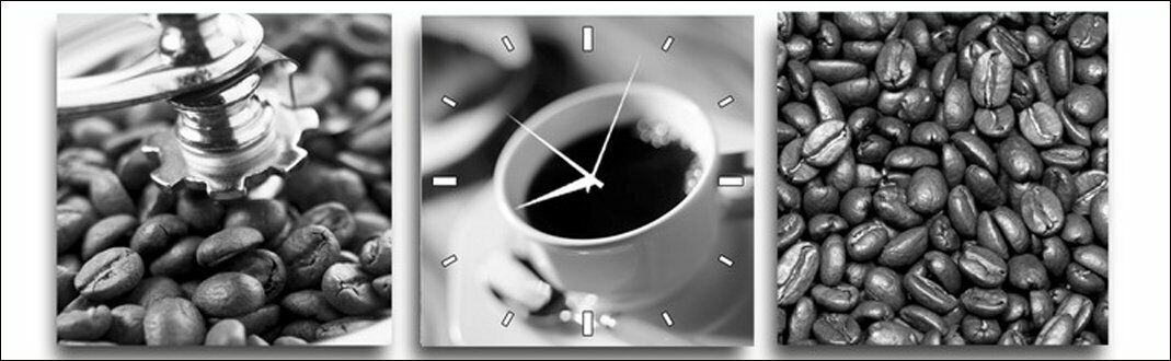 Parete con orologio, coffee1 (J2O)