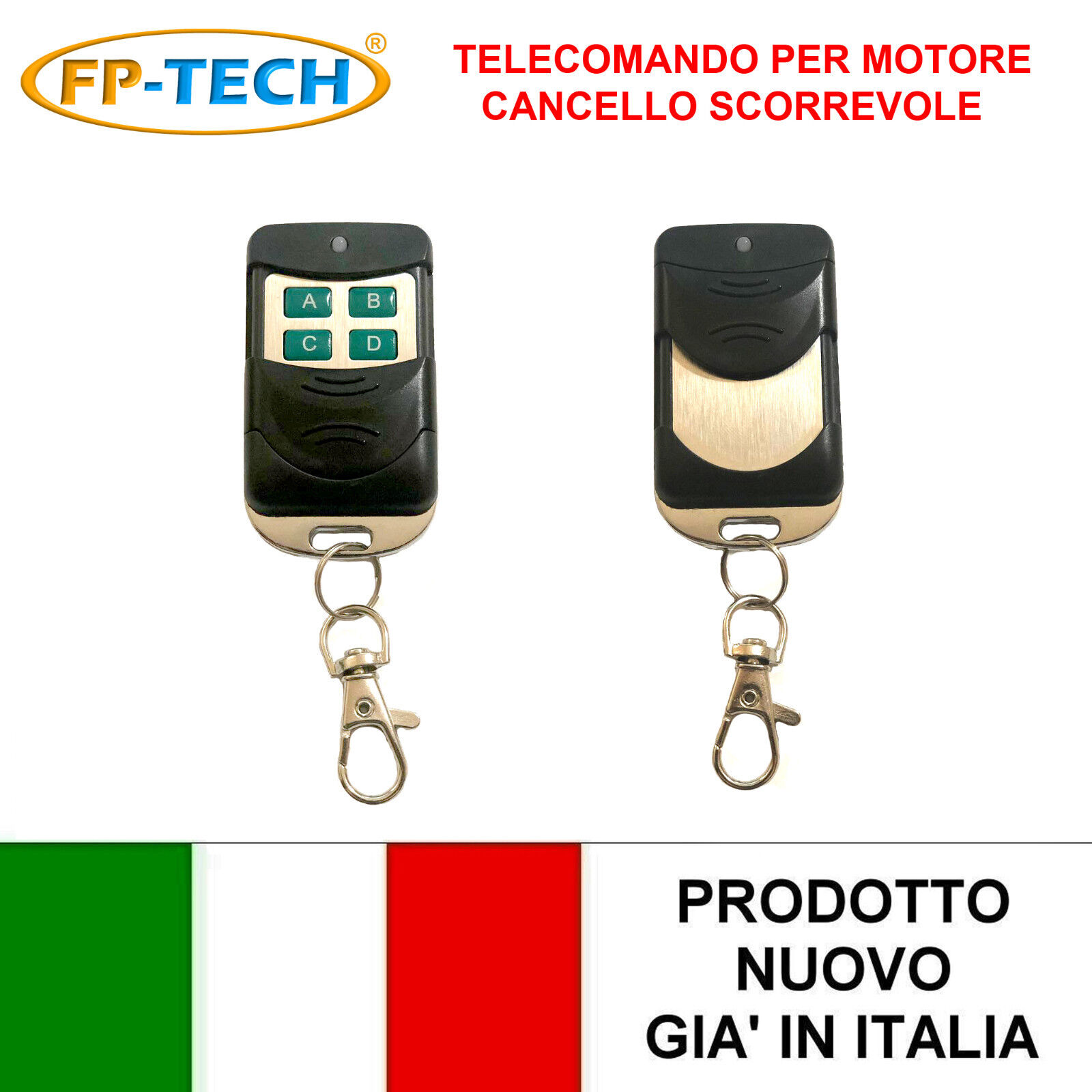 TELECOMANDO AGGIUNTIVO MOTORE CANCELLO SCORREVOLE FP-TECH AUTOMAZIONE CANCELLO