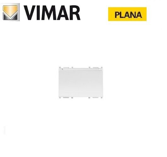 INTERRUTTORE A BADGE 3 MODULI BIANCO VIMAR PLANA 14465.