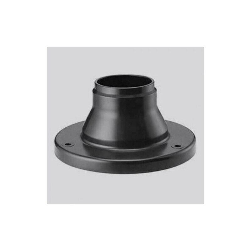 AIX50023 base colore NERO per fissaggio a pavimento pali di illuminazione diamet