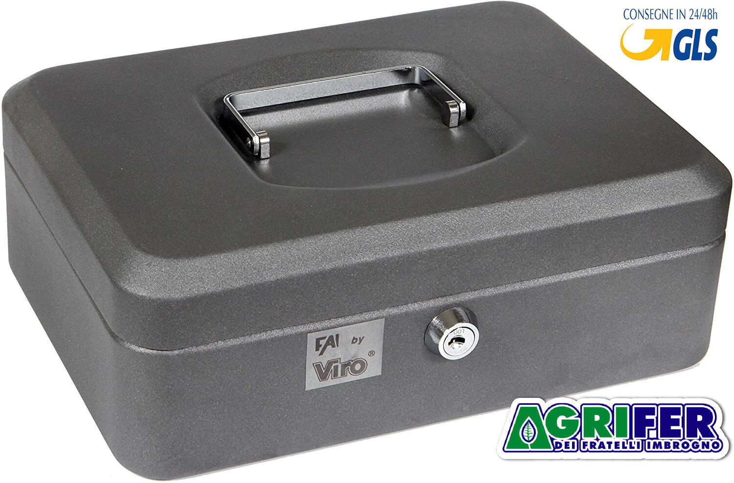 Cassetta Portavalori a chiavi  Viro 250x180x90