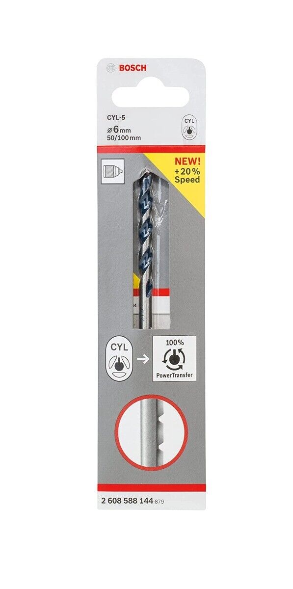 BOSCH - PUNTA CALCESTRUZZO BLUE GRANITE TURBO 6X100MM