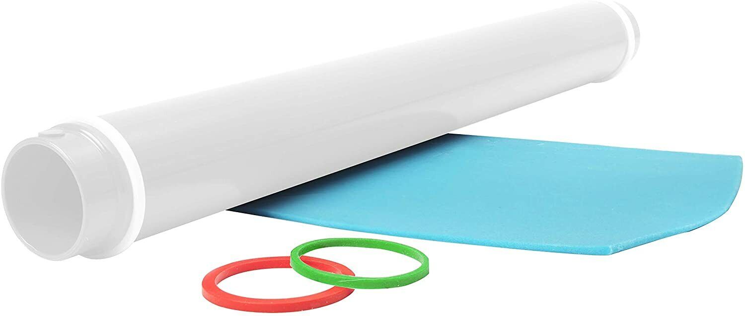 Matterello regolabile con anelli Silikomart Multispessore cm 40 frolla - Rotex