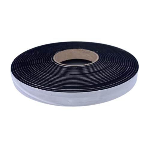 ACIT Rotolo epdm spessore 3mm/5mm, Guarnizione adesiva nera, epdm (S7K)
