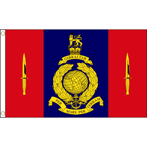 BANDIERA 45 COMMANDO BRITISH ROYAL MARINES DI REGNO UNITO 150x90cm - BANDIERA UN