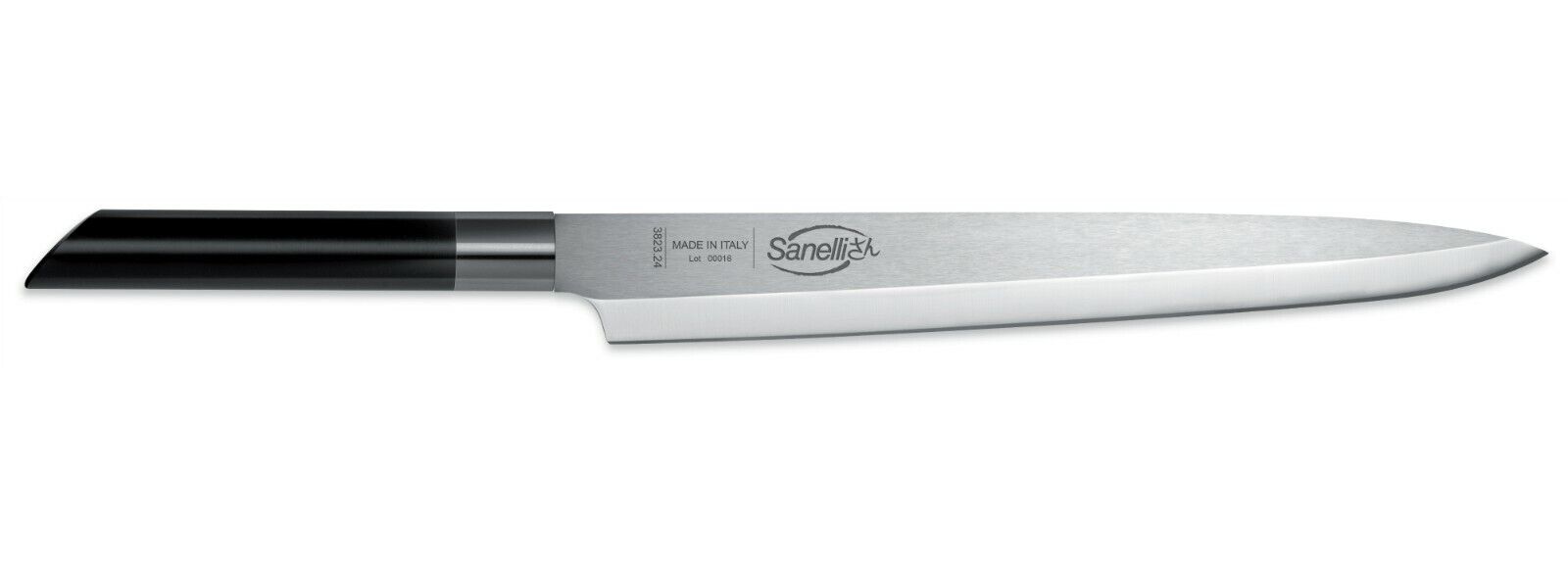 SANELLI SAN COLTELLO YANAGI LAMA ACCIAIO INOX 24 cm MANICO DELRIN COD 382324