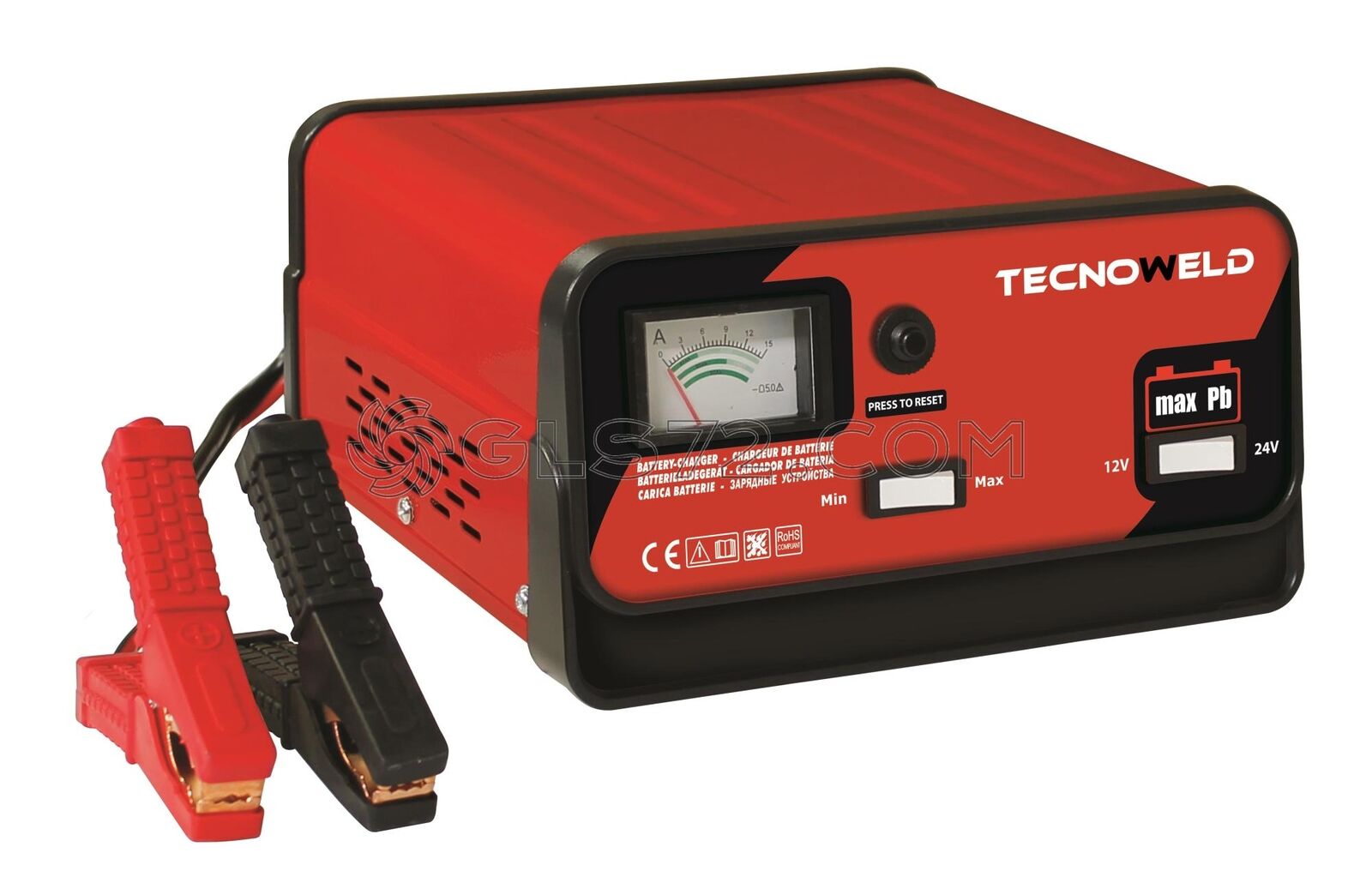 Caricabatteria auto 6-12V 10-100Ah TECNOWELD T3