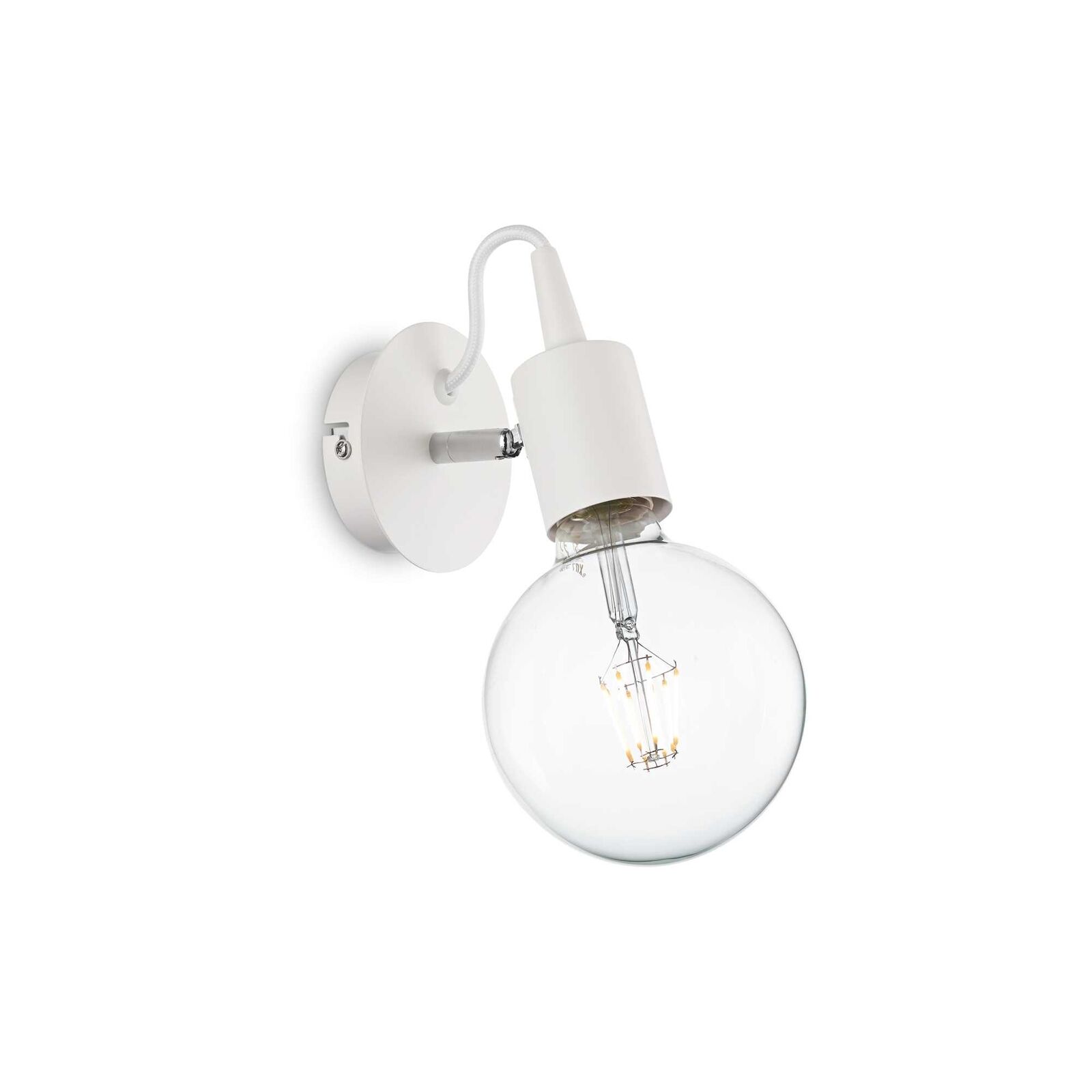 Edison ap1 bianco lampada da parete E27