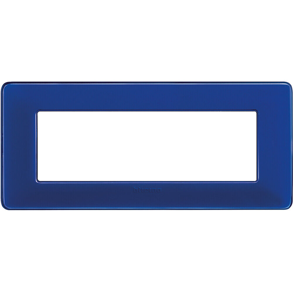 BTICINO AM4806CBU PLACCA 6 MODULI COLORE COBALTO TECNOPOLIMERO SERIE MATIX