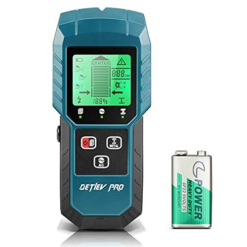 DETLEV PRO 5 in 1 Rilevatore Tubi e Cavi Elettrici,Rilevatore (H2T)