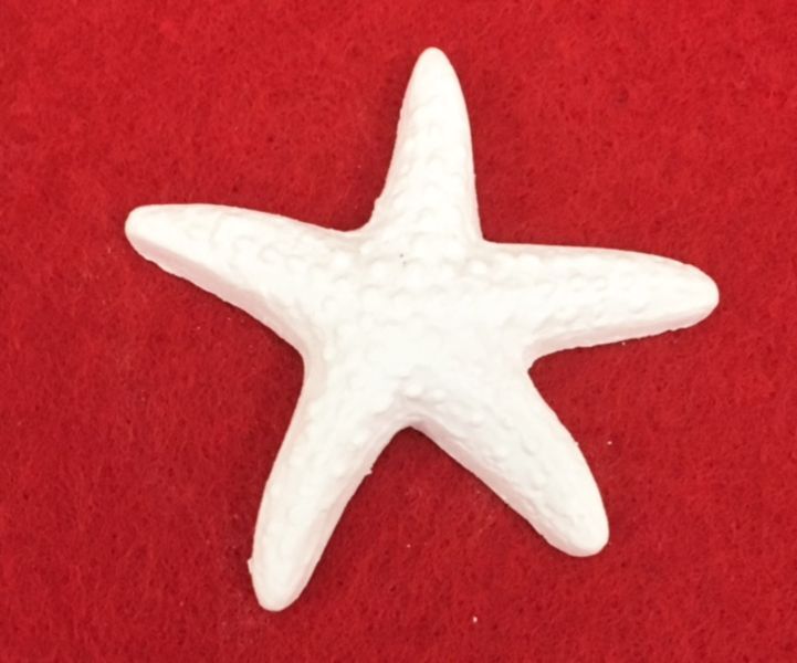 24 PZ Gesso Gessetto Stella Stella marino BOMBONIERA applicazione 067G