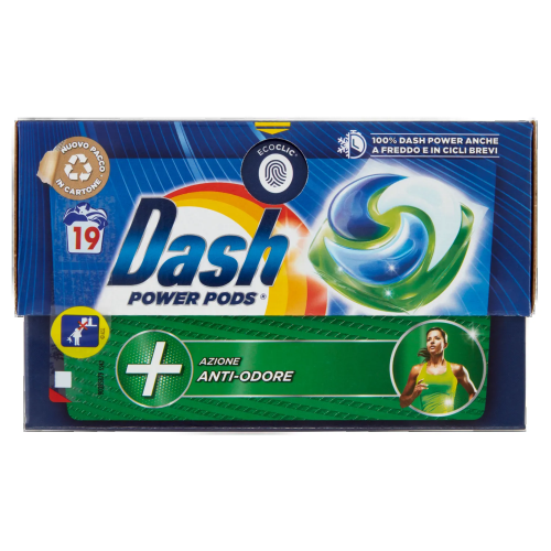 Dash Pods Power Antiodore New 19pz