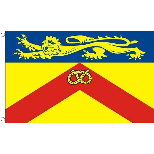 BANDIERA CONTEA DI STAFFORDSHIRE 150x90cm - BANDIERA COUNTY OF STAFFS. - INGHILT