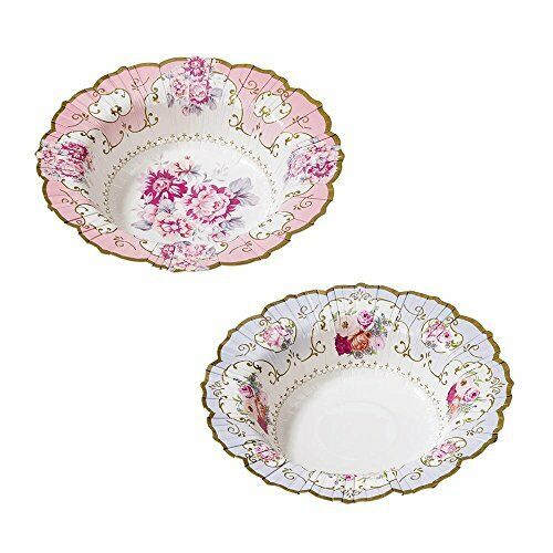 Talking Tables, Ciotole di Carta Truly Scrumptious, Design Vintage, (A2S)