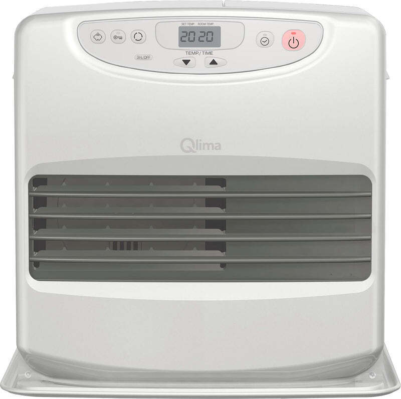 Stufa a Combustibile Liquido Portatile 9 Litri 4000 W Argento SRE 8040 TC Qlima
