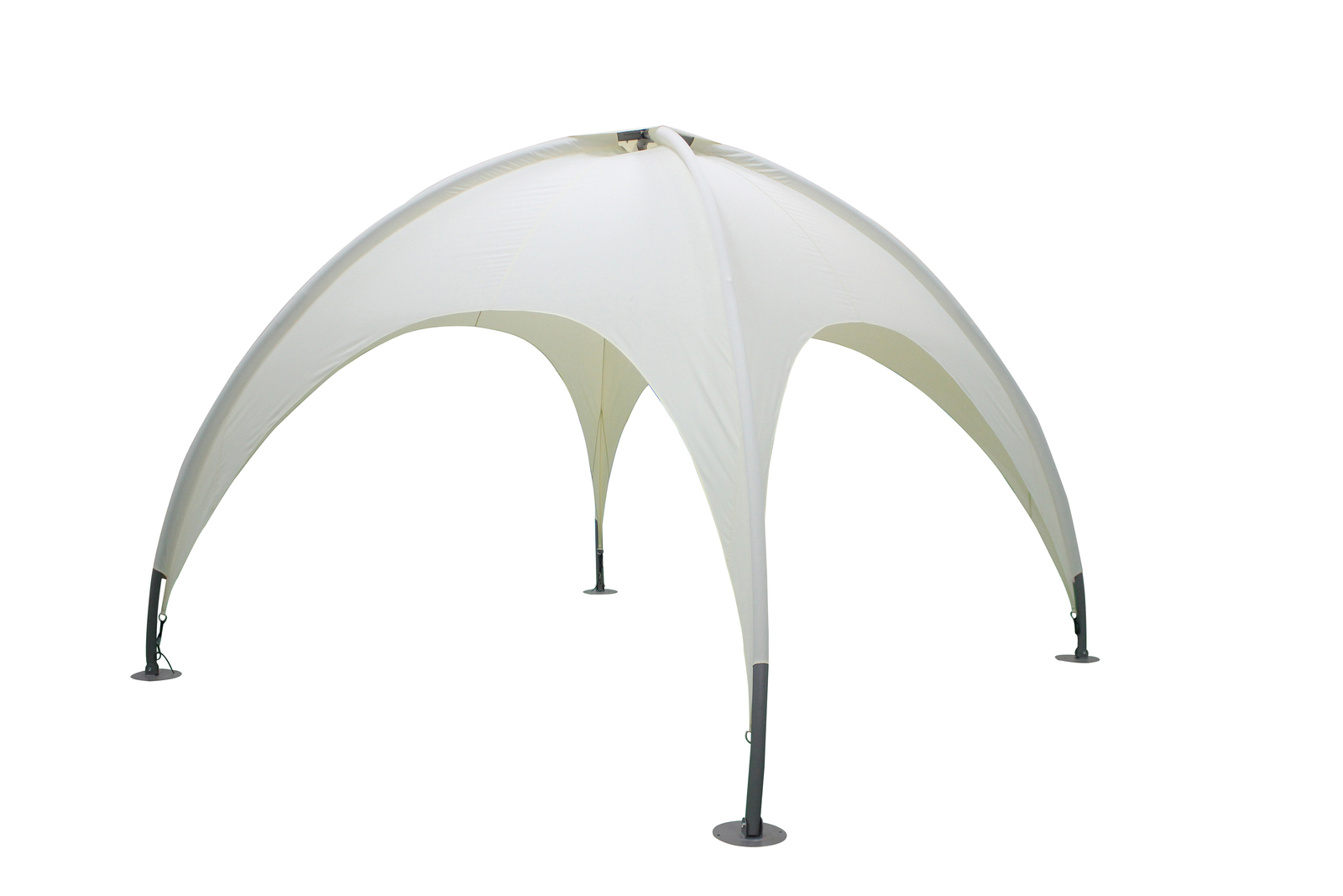 55629   GAZEBO IN ACCIAIO IGLOO 350X350XH270 CM ECRU 022005