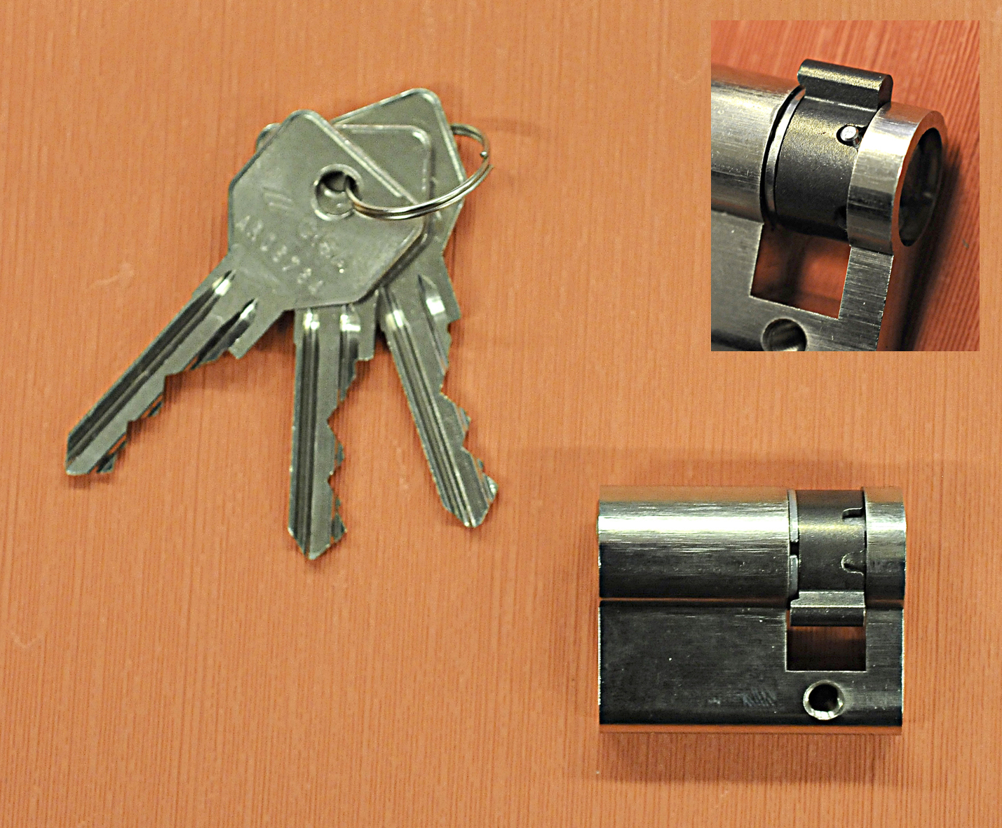 mezzo cilindro CISA OG305 - 02 per serratura CISA art 46305  ** 30mm x 10mm **