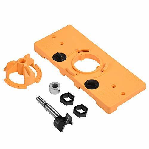 Cerniera Trapano, Set di Guide per Trapano 35MM Hinge Jig Drill Punta (Q4k)