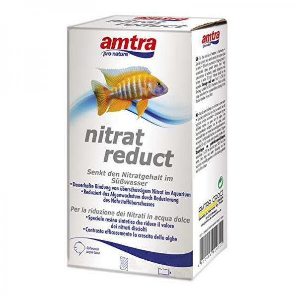 Resina Anti nitrati Amtra NITRAT Reduct 500ml per acquario di acqua dolce in 2 s