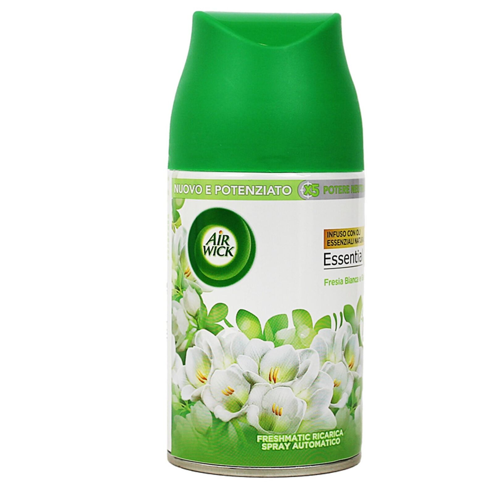 AIR WICK FRESHMATIC RICARICA PER PROFUMATORE 250ML - FRESIA E GELSOMINO