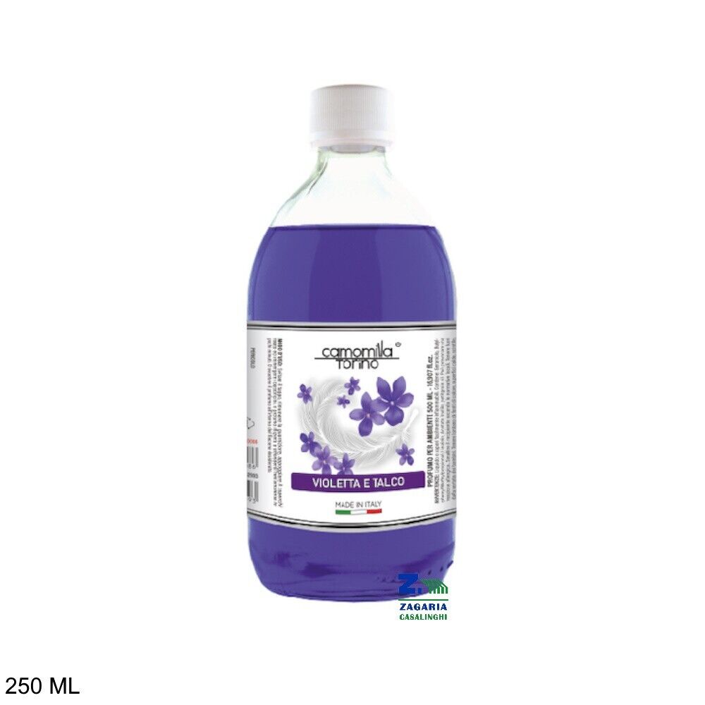 RICARICA PER DIFFUSORE CON BASTONCINI X AMBIENTE FRAGRANZA VIOLETTA TALCO 250ML