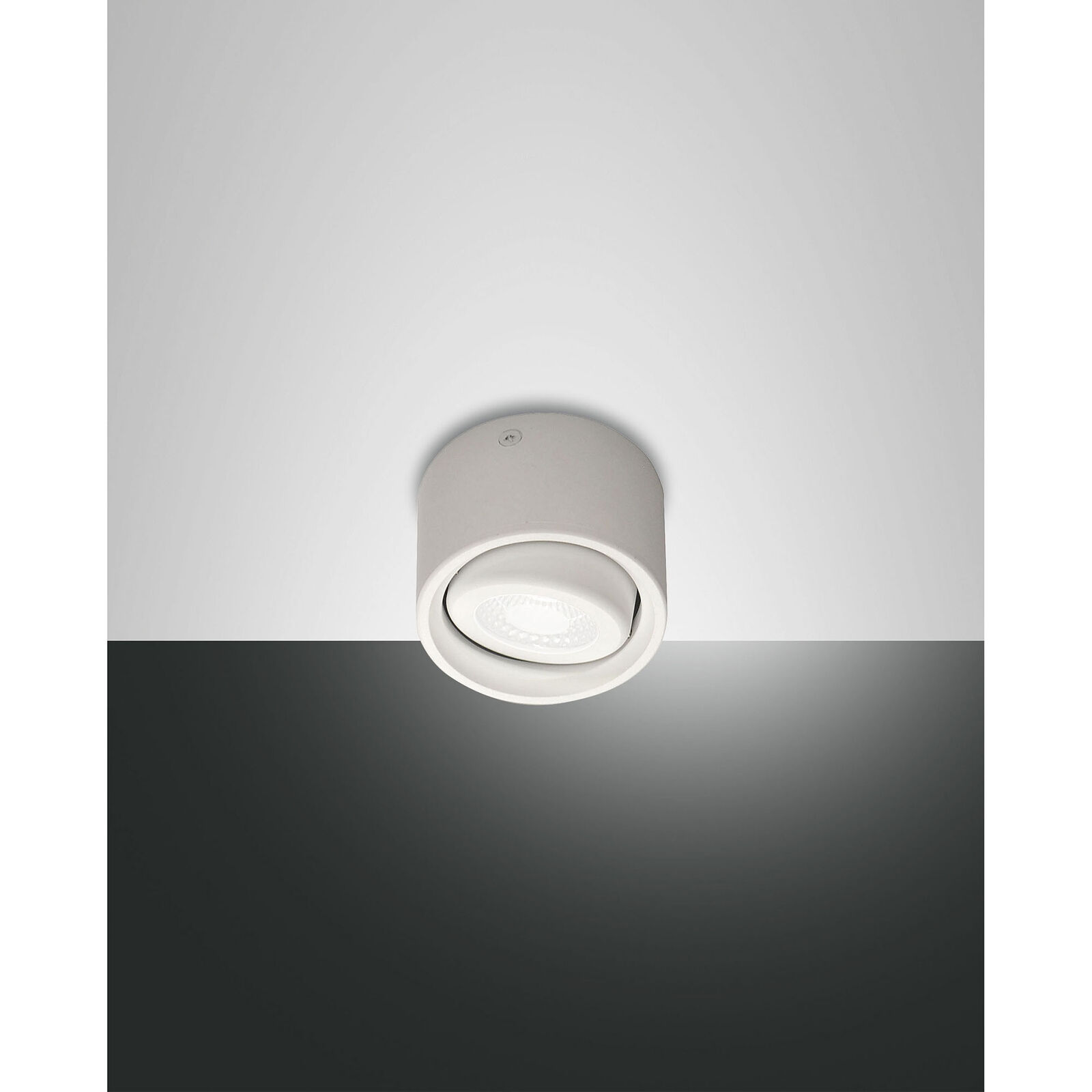Fabas Luce Faretto da soffitto con struttura in metallo con 1 luce a LED Anzio B
