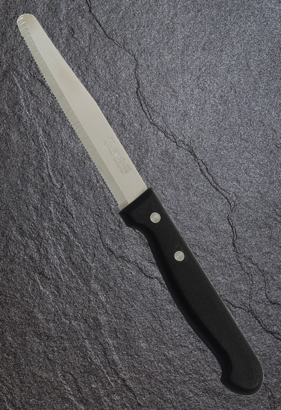 Coltello TAVOLA RIVETTATA DENTATA - Cod. 24R COLTELLERIA MARIETTI 1860