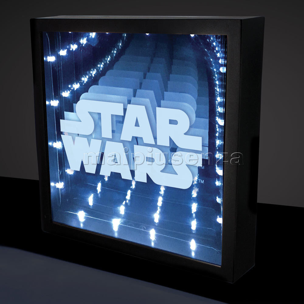 Lampada ambientale Star Wars Infinity Light USB - Ufficiale Disney